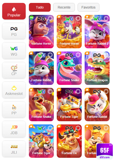 Experiência de Jogos 65f.com